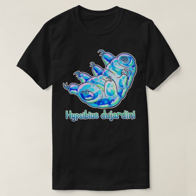 Tardigrade Water Bear Wissenschaftlicher Name T-Shirt (Design vorne)