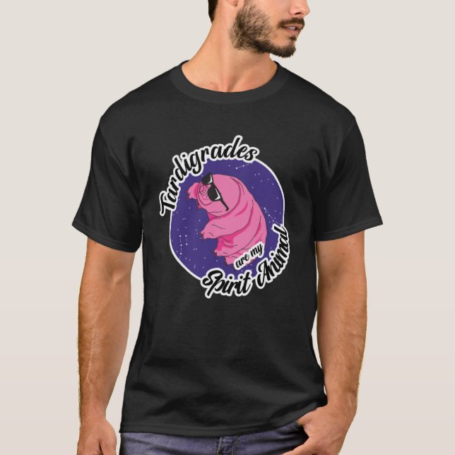 Tardigrades sind meine Geist-Tierspass-Wissenschaf T-Shirt (Vorderseite)