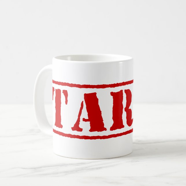 TARFU KAFFEETASSE (Vorderseite Links)