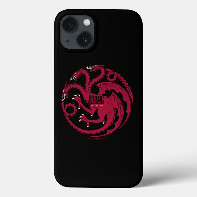 Targaryen Sigil - Feuer und Blut Case-Mate iPhone Hülle (Rückseite)