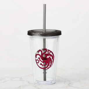 Targaryen Sigil - Fire & Blood Acryltrinkbecher
