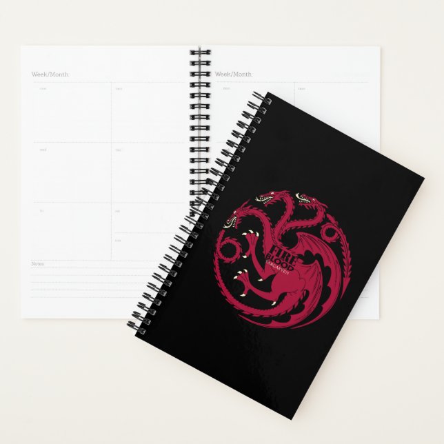 Targaryen Sigil - Fire & Blood Planer (Anzeige)