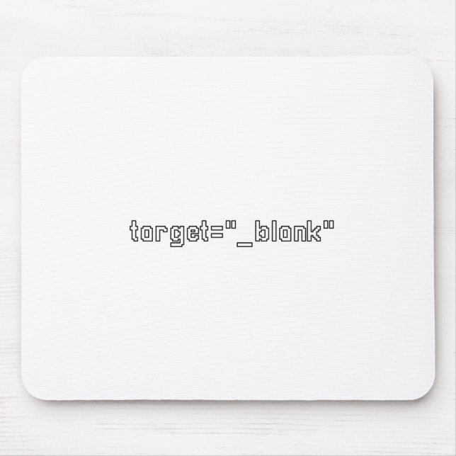 target="_blank" Programmer Mousepad (Vorne)