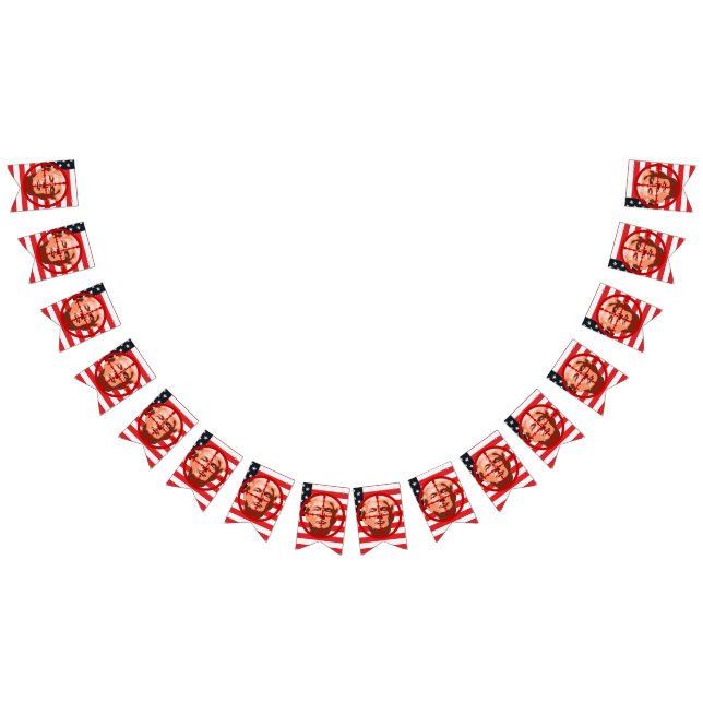 Target Trump Impeachment Party Wimpelkette (Alle)