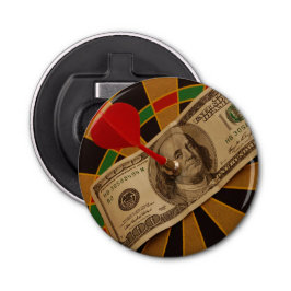 Target Wealth Hunded Dollar Bill Flaschenöffner