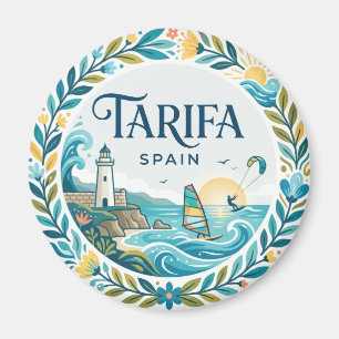 Tarifa, Cádiz, Spanien Spanien Magnet