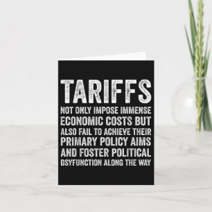 Tarife Funny Tariff Economics Politische Karte