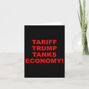 Tariff Trump tanks Economy Karte