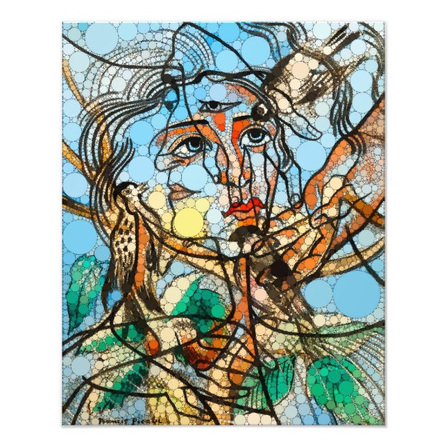 Tarin, Unendlichkeit Punkte nach Francis Picabia Fotodruck (Vorne)