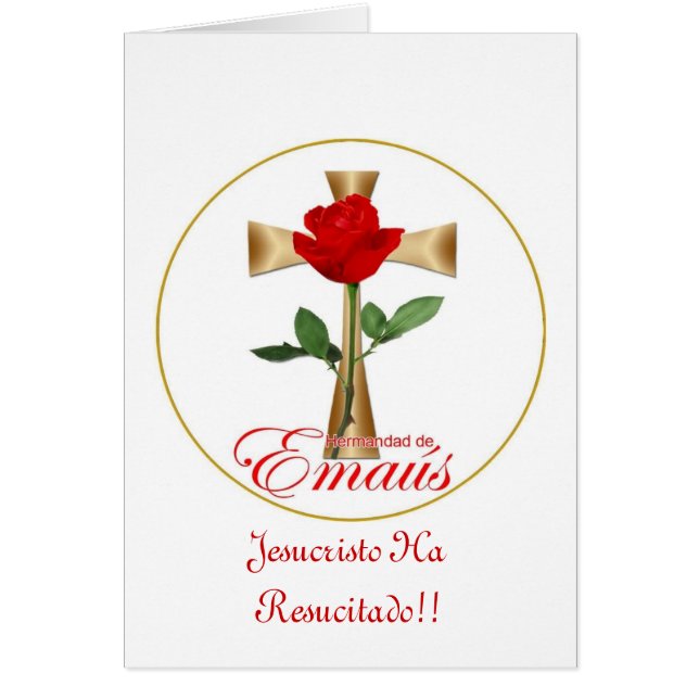 Tarjeta Betrug Logo Emaus Hombres (Vorne)