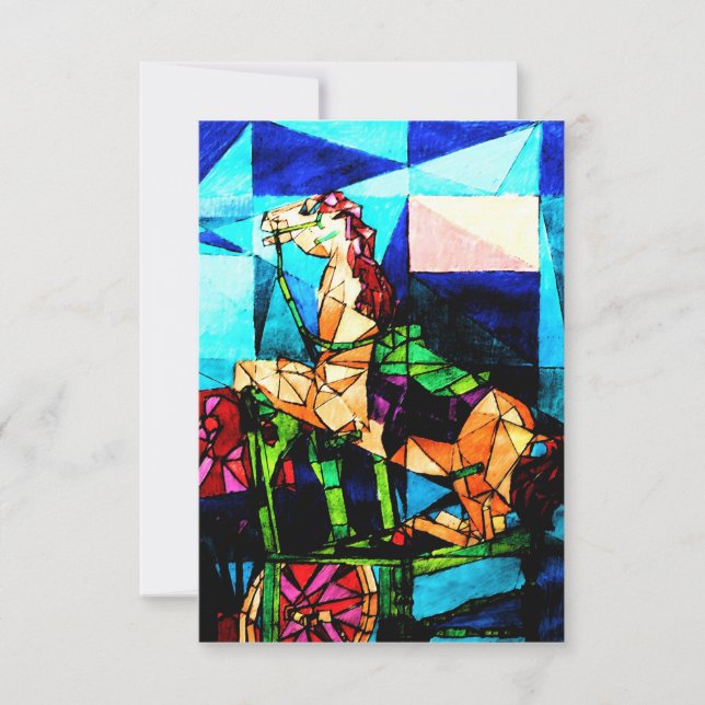 Tarjeta de agradecimiento plana dankeskarte (Vorderseite)