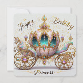 Tarjeta de Cumpleaños Princess