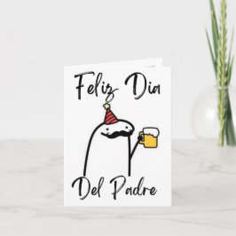 Tarjeta de Feliz Dia Del Padre Dankeskarte