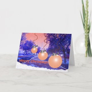 Tarjeta de Navidad Feiertagskarte