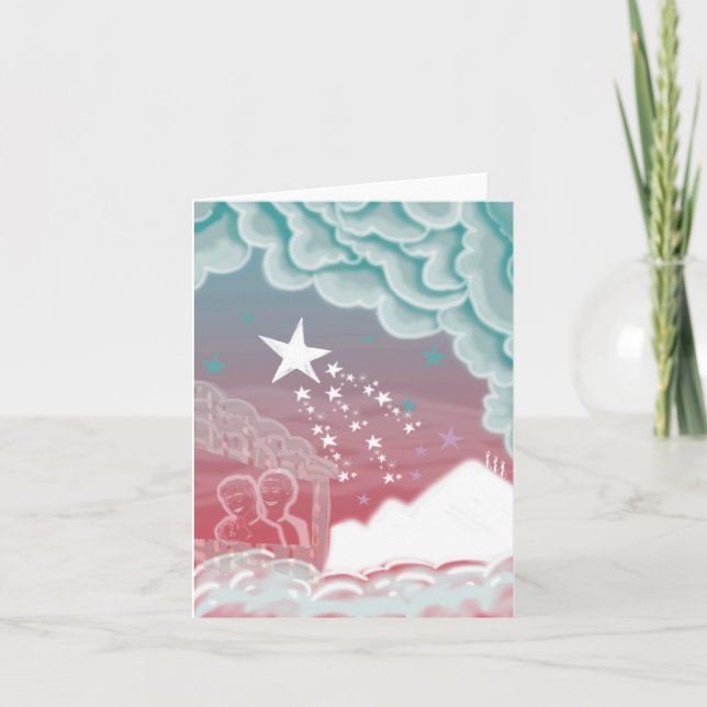 Tarjeta de Navidad grafiti Karte (Vorderseite)