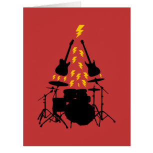 Tarjeta de navidad para músicos Tarjeta de Navidad