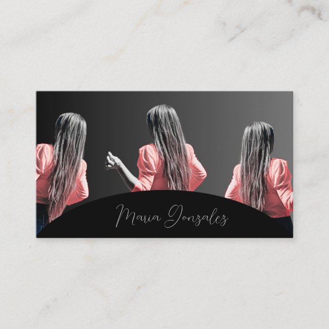 tarjeta de visita elegante  visitenkarte (Vorderseite)