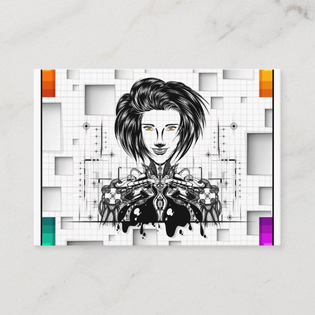 Tarjeta de visita visitenkarte (Vorderseite)