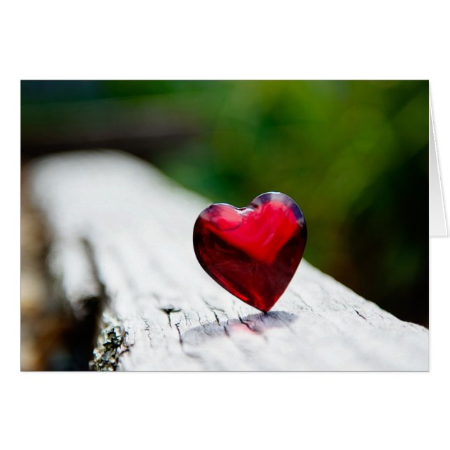 Tarjeta del día de San Valentín, Amor (Devant horizontal)