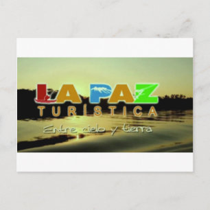 Tarjeta posta La Paz turistica Postkarte