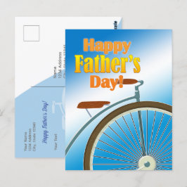 Tarjeta postal - Happy Father's Day Postkarte