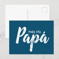 Tarjeta postalisch Feliz Día Papá