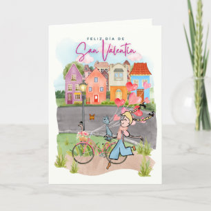 Tarjeta San Valentín Feiertagskarte