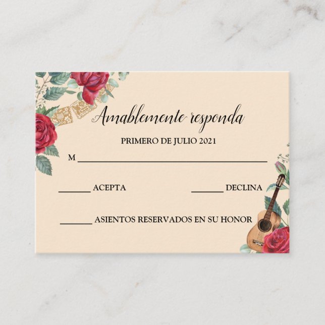 Tarjeta UAWG Burgundy Red Charra Einladung (Vorderseite)