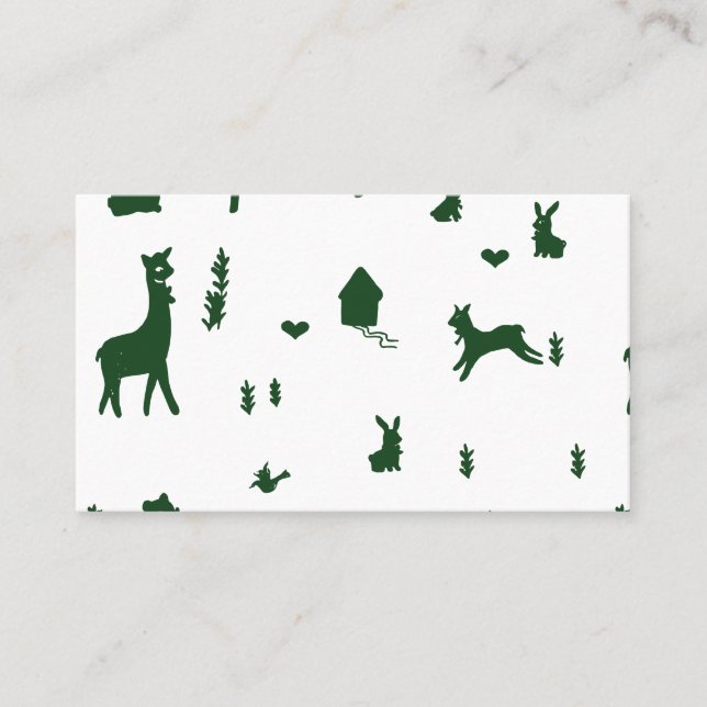 Tarjetas de invitación  visitenkarte (Vorderseite)