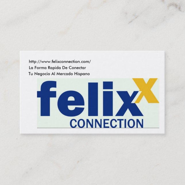 Tarjetas de Presentacion Visitenkarte (Vorderseite)