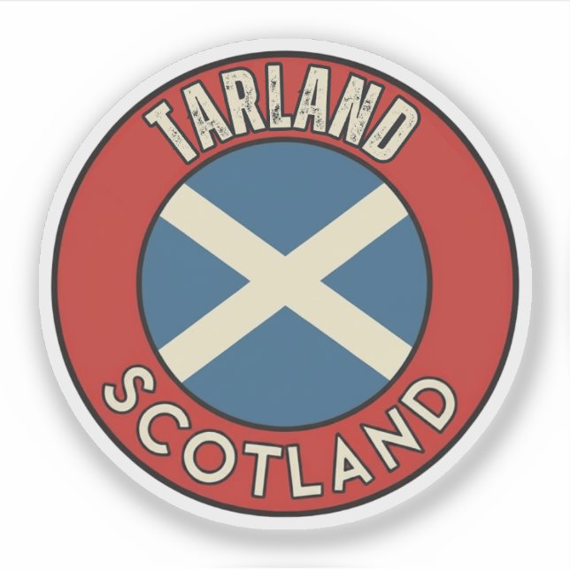 Tarland, Schottland Aufkleber (Vorderseite)