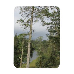 Tarn Hows Arbres Photo Magnet flexible