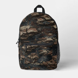Tarnanzug Rocky Terrain Muster Bedruckter Rucksack