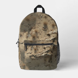 Tarnanzug Sandmuster Bedruckter Rucksack