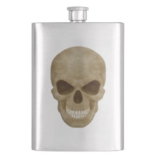 Tarnanzug-Totenkopf-Flasche Flachmann