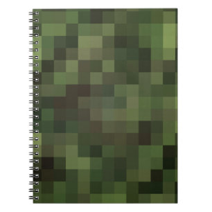 Tarnkappengrün Notizblock