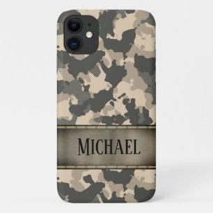 Tarnkleid Armee Tarnung Grün Personalisiert Case-Mate iPhone Hülle