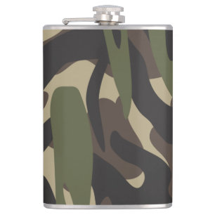 Tarnmuster der Armee  Flachmann