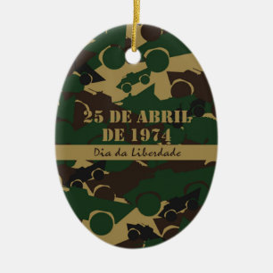 Tarnmuster für Militärfahrzeuge Keramik Ornament