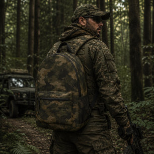 Tarnmuster Ranger Elite Woodland Bedruckter Rucksack