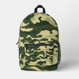 Tarnmuster-Rucksack mit individuellem Namen bedruc Bedruckter Rucksack