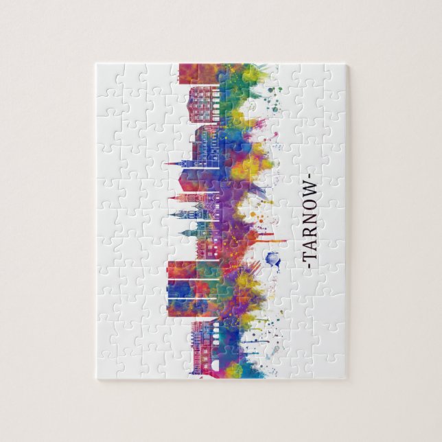 Tarnow Poland Skyline (Vertikal)