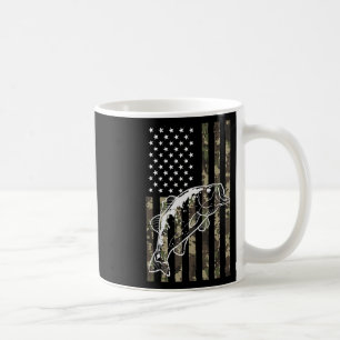 Tarnung Angel USA-Flagge B Patriotische Frauen Män Kaffeetasse