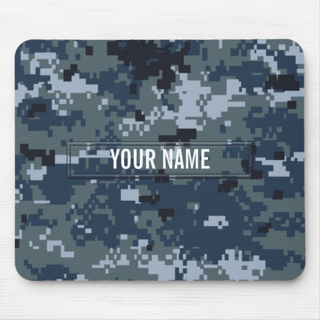 Tarnung der Marine-NWU kundengerecht Mousepad (Vorne)