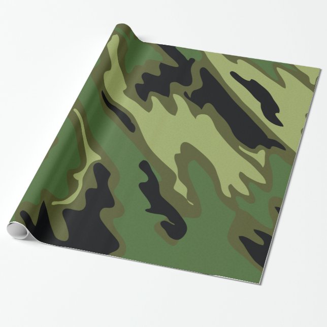 Tarnung Geschenkpapier (Ungerollt)