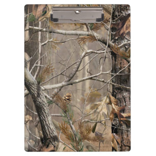 Tarnung Jagd Echtbaum Jäger Klemmbrett