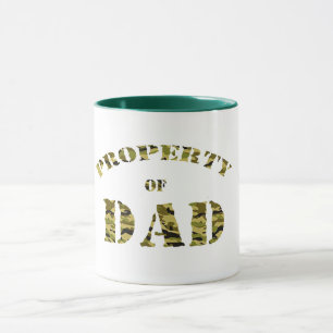 Tarnung Papa Design Camouflage Vatertag Geschenk I Tasse