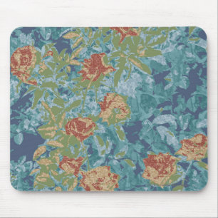 Tarnung und Blumen Mousepad