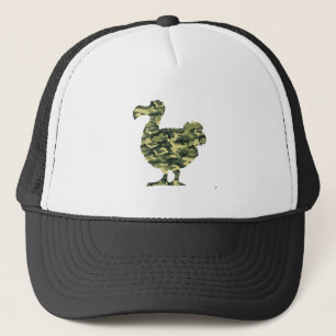 Tarnungdodo-Vogel-Silhouette Truckerkappe