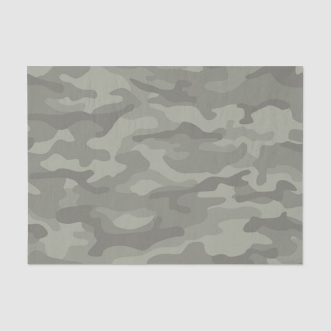 Tarnungs-Armee-Druck-Seidenpapier Seidenpapier (Vorderseite)